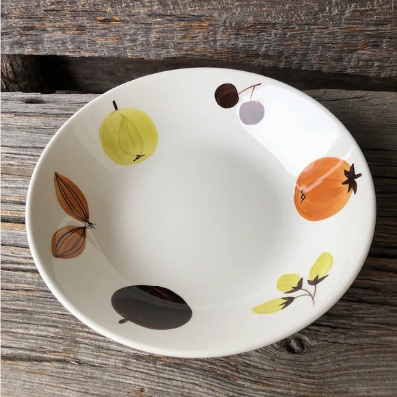 Vintage Harvest Bowl Swinnertons Nestor Vellum fall kitchenware 50s 60s design🍁 - Picture 6 of 11